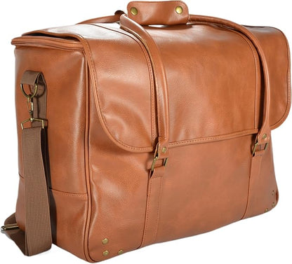 Ax store - Leather wine bag - 6 bottles insulated tote bag - Wine Cooler bag - Wine accessories for wine lovers