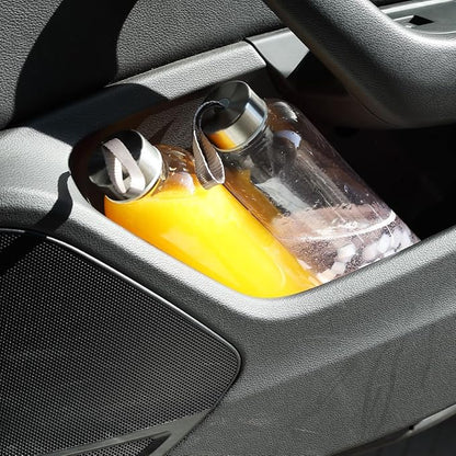 27 Oz Water Bottle Clear Plastic bottles Reusable Leak-Proof Seal Bottle with Stainless Steel Lids and Cleaning Brush for Fitness,Sports,Travel (6)