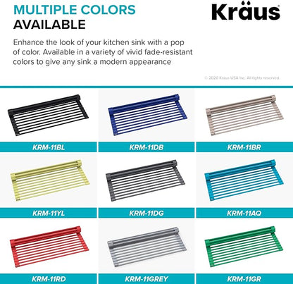 Kraus KWU210-57 Kore 2-Tier Workstation Undermount 16 Gauge Stainless Steel Single Bowl Kitchen Sink with 10 Piece Chef’s Kit of Accessories, 57 inch