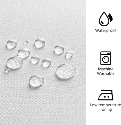 LGhtyro Wildflower Cats Shower Curtain Bathroom Set 60Wx71H Inches Kids Funny Floral Rustic Plant Leaves Botanical Country Bath Accessories Animal Cute Flower Art Home Decor Fabric 12 Pack Hooks