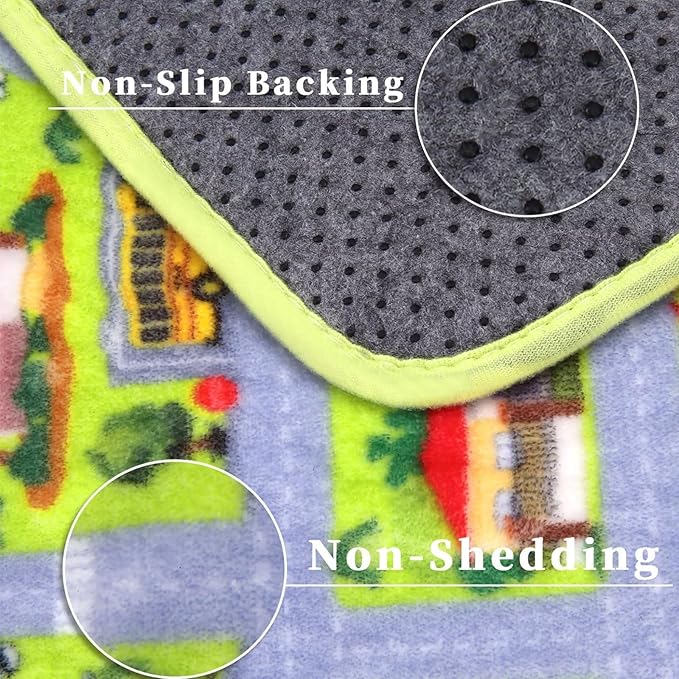 Kids Rug 3x5 Rug Baby Floor Mat Kids Educational Rug Area Rug for Classroom Play Mats for Babies and Toddlers Nursery Rug Kids Room Rugs for Bedroom Carpet Car Rug