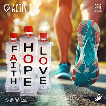 Faith Hope Love - Affirmation Bottles & Products for The mind, body & soul