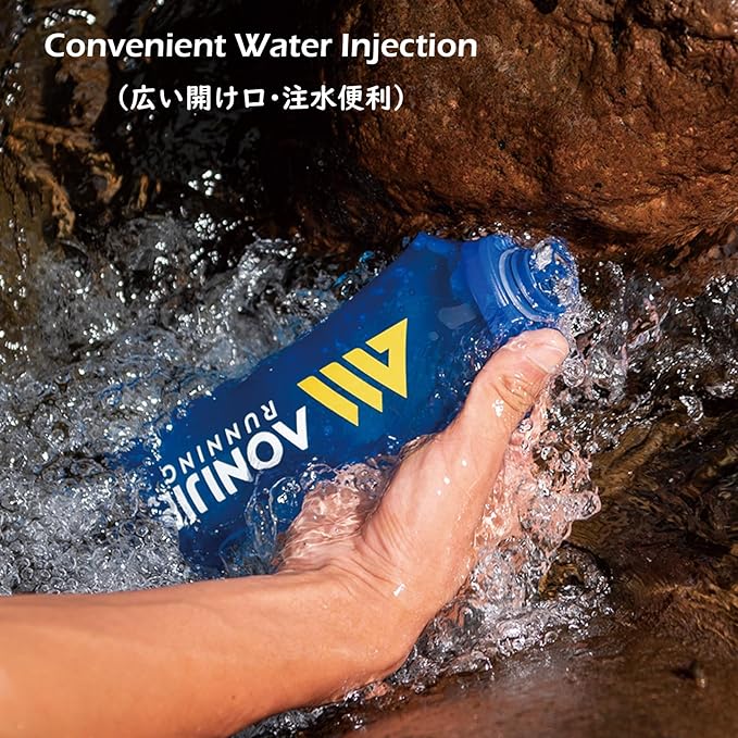 TRIWONDER Soft Flask Collapsible Water Bottles Hydration Bladder BPA-Free Foldable Water Flask for Hydration Pack - Ideal for Hiking Running Cycling Climbing Travel