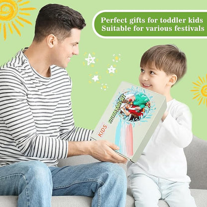 Montessori Kitchen Tools for Toddlers Cooking, Wooden Kids Kitchen Knife Set Include Plastic Toddler Safe Knives, Apron Set, Cutting Board, Sandwich Cutter, Y Peeler, Crinkle Cutter