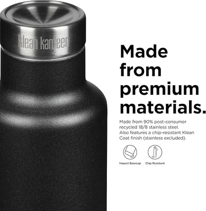 Klean Kanteen Insulated Pour Through - 25 oz - Black