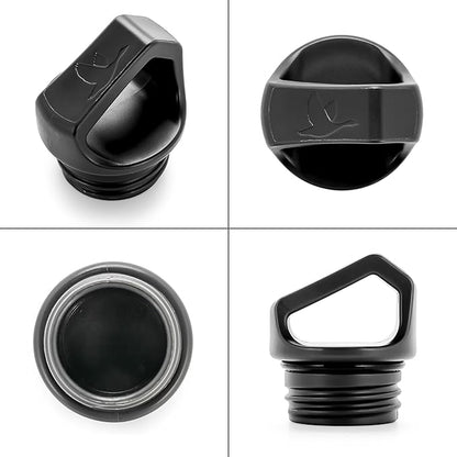 Camco Currituck Standard Mouth Raspberry Pink 12 oz. Water Bottle - BPA Free, Keeps Drink's Temperature For Hours, Great for Outdoor Activities (51936)