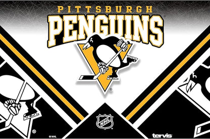 Tervis NHL Pittsburgh Penguins - Ice Triple Walled Insulated Tumbler Travel Cup Keeps Drinks Cold & Hot, 30oz Legacy, Stainless Steel