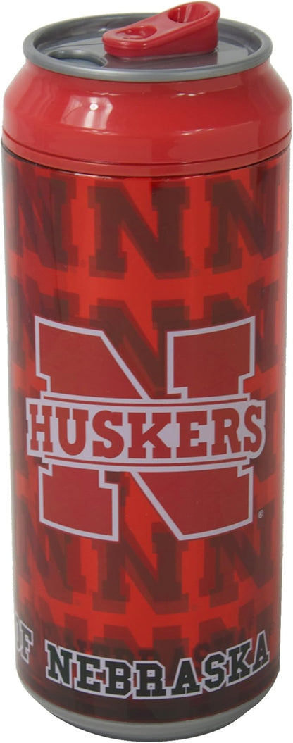 Cool Gear University of Nebraska Can, 16 oz, Red