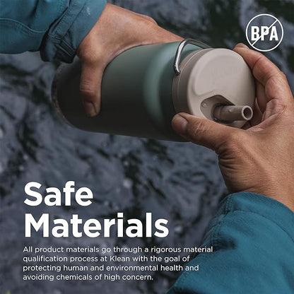 KLEAN KANTEEN Wide Twist Cap Bottle 32oz, 1 EA