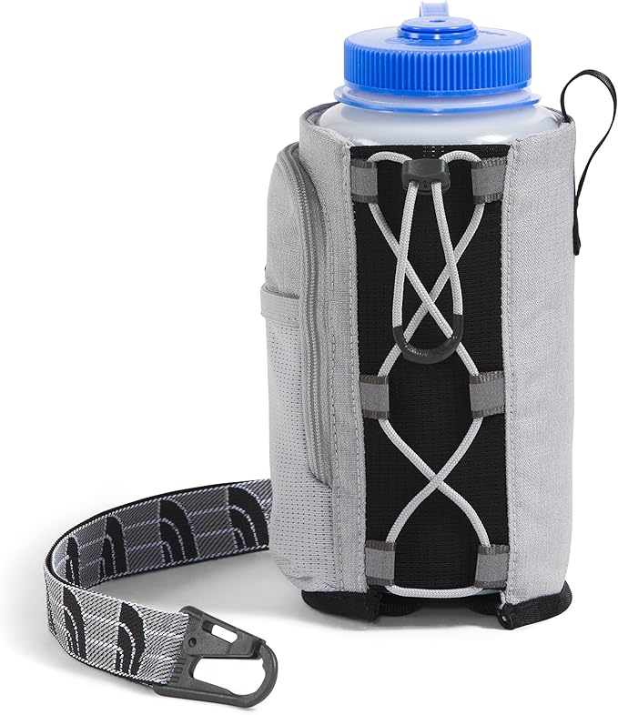 THE NORTH FACE Borealis Water Bottle Holder, Meld Grey Dark Heather/TNF Black, One Size