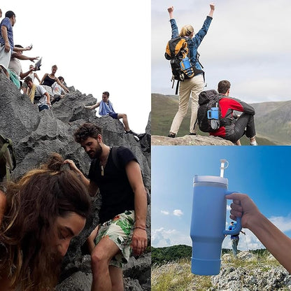 Silicone Spill Stopper Set of 3, Compatible with Stanley Cup 2.0 40oz/30oz, Proof Stopper For Stanley,Tumbler Accessories, Including 2 Straw Cover Caps, 2 Square Spill Stoppers, 2 Round Leak Stopper