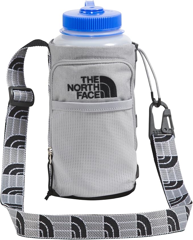 THE NORTH FACE Borealis Water Bottle Holder, Meld Grey Dark Heather/TNF Black, One Size