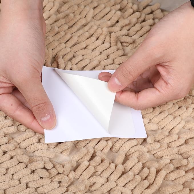 4 Pcs Rug Gripper for Hardwood Floors, Non Slip Rug Pads for Tiles, Double Sided Anti Slip Rug Grips, Rug Stickers for Wood Floor, Prevent Curling for Rug