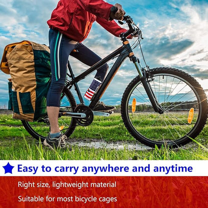 Honeydak Sports Squeeze Water Bottles Patriotic Water Bottles 20oz American Flag Water Bottles with Pull Top Cap Reusable Plastic Water Bottles for Fitness Camping Sports Outdoor Activity Gym