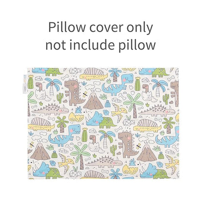 ALVABABY Toddler Pillowcases Fit 13x 18,14x 19 Kids Pillow Cotton Baby Pillow Cover Envelope Pillow Cover for Boys Girls 2 Pieces of Pillowcase Sets
