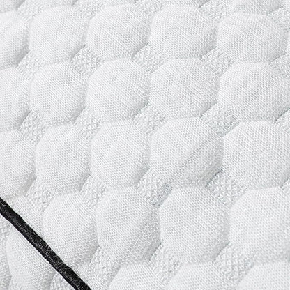 BALAPET Shredded Memory Foam Knee Pillow for Side Sleepers, Pillow Between Legs for Aligns Spine, Supportive Leg Pillow for Pregnancy Relieves Pressure Hip Leg Elevation, 6.5" Height