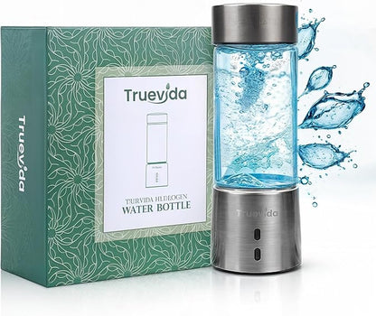 2-in-1 | Hydrogen Water Bottle - Hydrogen & Ozonated Water Generator | H2 Concentration1500ppb+, ORP 500mV-700mV | Hydrogen water bottle generator | Elevate your life