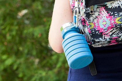 MSC International Joie Collapsible Water Bottle On The Go, BPA Free, One Size, Assorted Colors