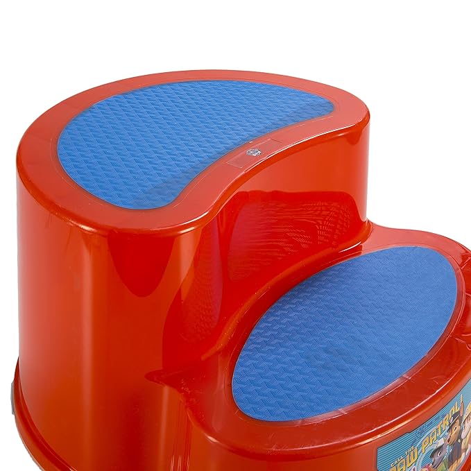 Nickelodeon Paw Patrol 2-Step Transition Step Stool, Red/Blue