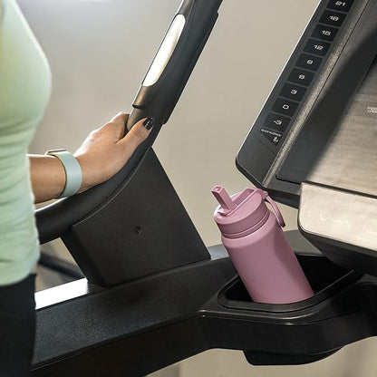 Hydrapeak 26oz Sport Insulated Water Bottle with Straw or Chug Lid, Leak & Spill Proof, Keeps Drinks Cold for 24 Hours, Hot for 12 Hours, Premium Stainless Steel Water Bottles (26oz, Navy)