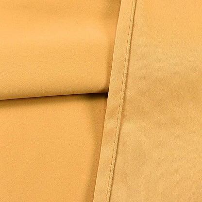 Mustard Yellow Valance for Kitchen Blackout Thermal Insulated 70X18 Inches Short Curtains Drapes Grommet Valance for Bedroom/Living Room 1 Panel