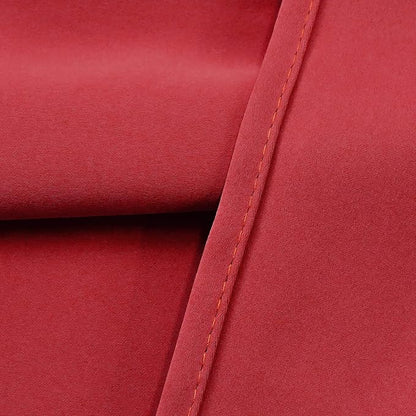 Red Valance for Kitchen Blackout Grommet Curtain Valance Window Treatment for Living Room Short Straight Drape Valance for Bedroom Kids Room/Basement/Loft 100X18 Inch Long 1 Panel