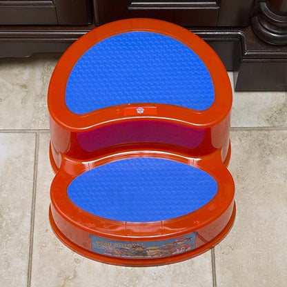 Nickelodeon Paw Patrol 2-Step Transition Step Stool, Red/Blue