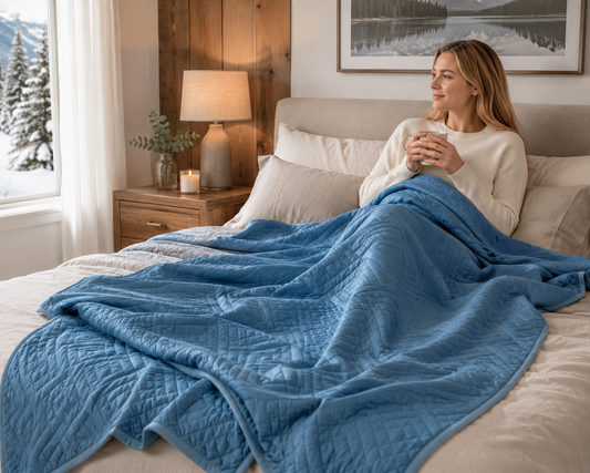 Premium Cooling Blanket – Lightweight Summer Comforter with Double-Sided Cooling Fabric for Fresh, Breathable Sleep