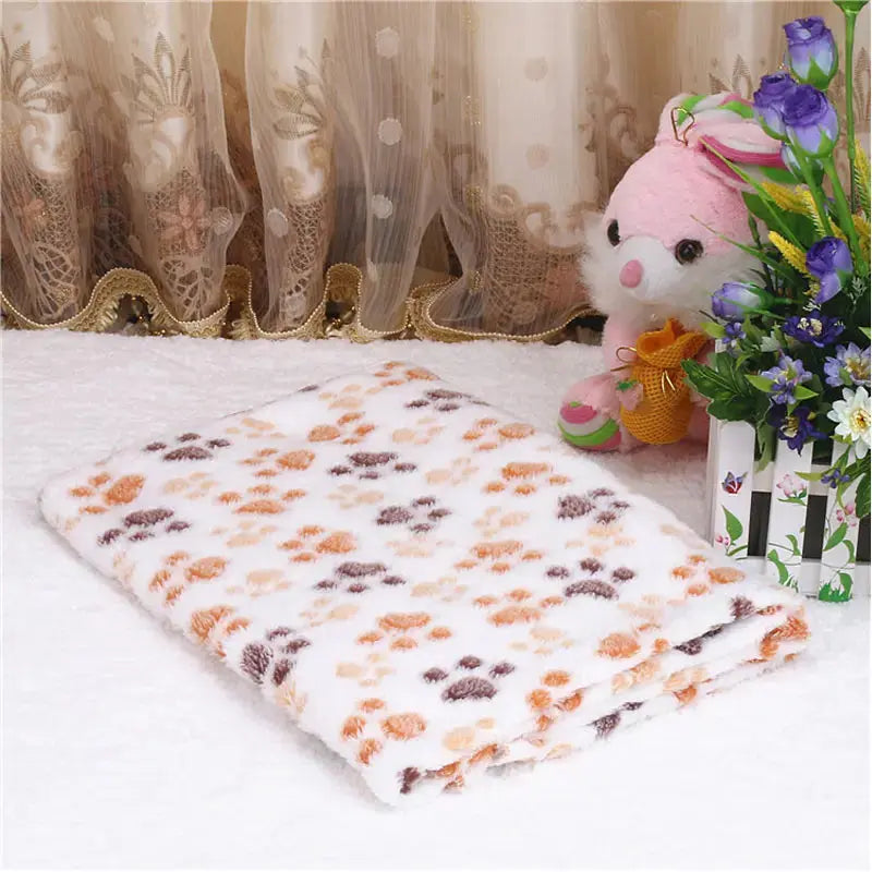 Couverture Chaton beige