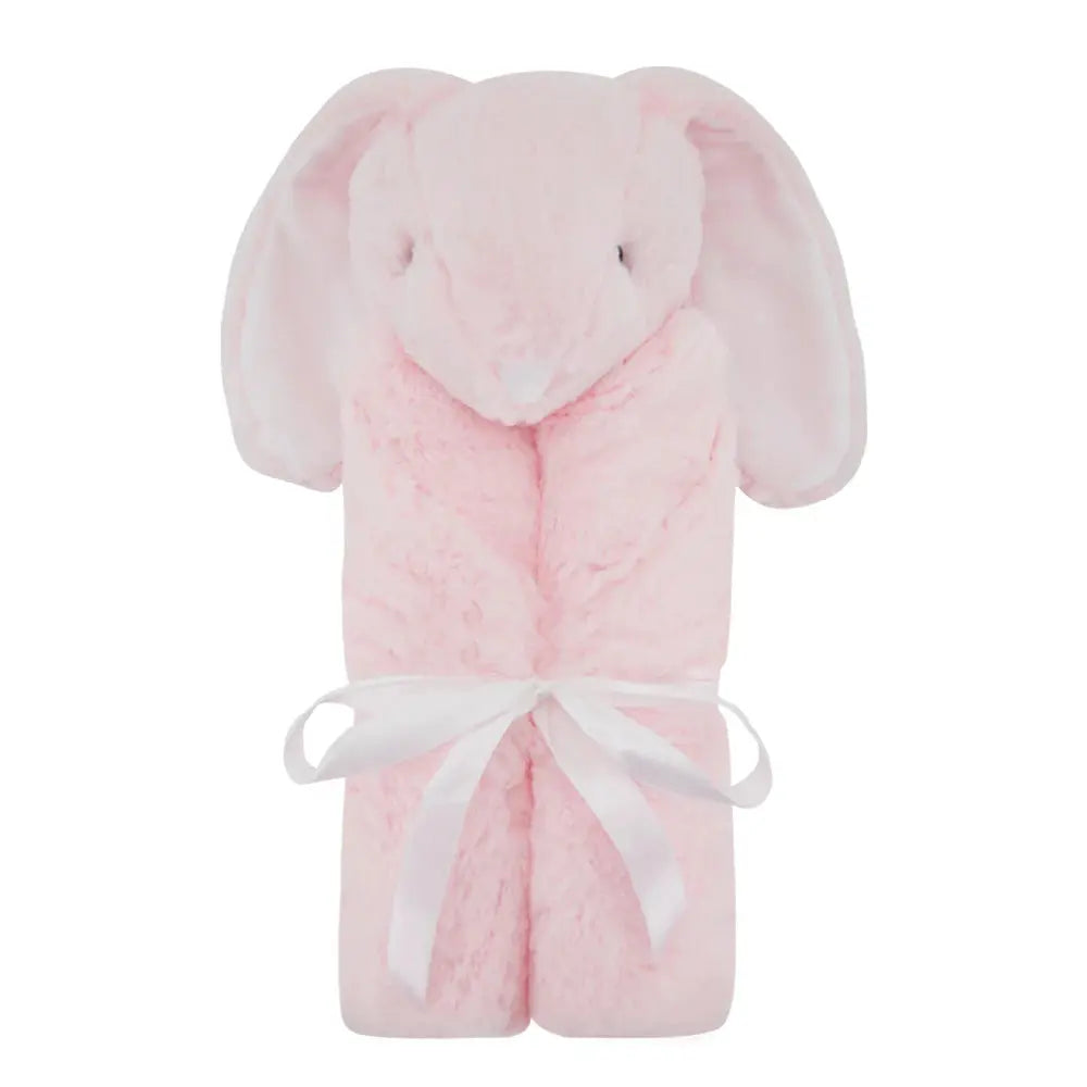 Couverture Doudou éléphant rose