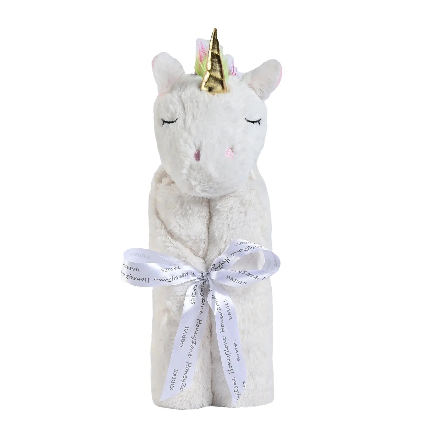 Couverture Doudou licorne blanc