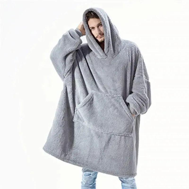 Couverture Pull gris