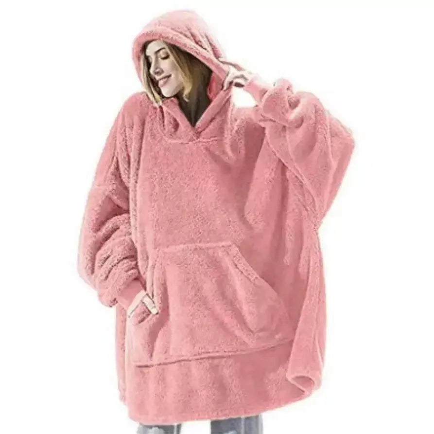 Couverture Pull rose