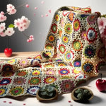 Handmade crocheted blanket - Vignette | Couvertures Cosy