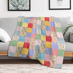 Couverture à carreaux patchwork - Vignette | Couvertures Cosy