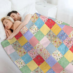 Couverture à carreaux patchwork - Vignette | Couvertures Cosy