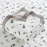 Couverture bébé - En coton à 6 couches - Vignette | Couvertures Cosy