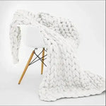Couverture grosse maille - Vignette | Couvertures Cosy