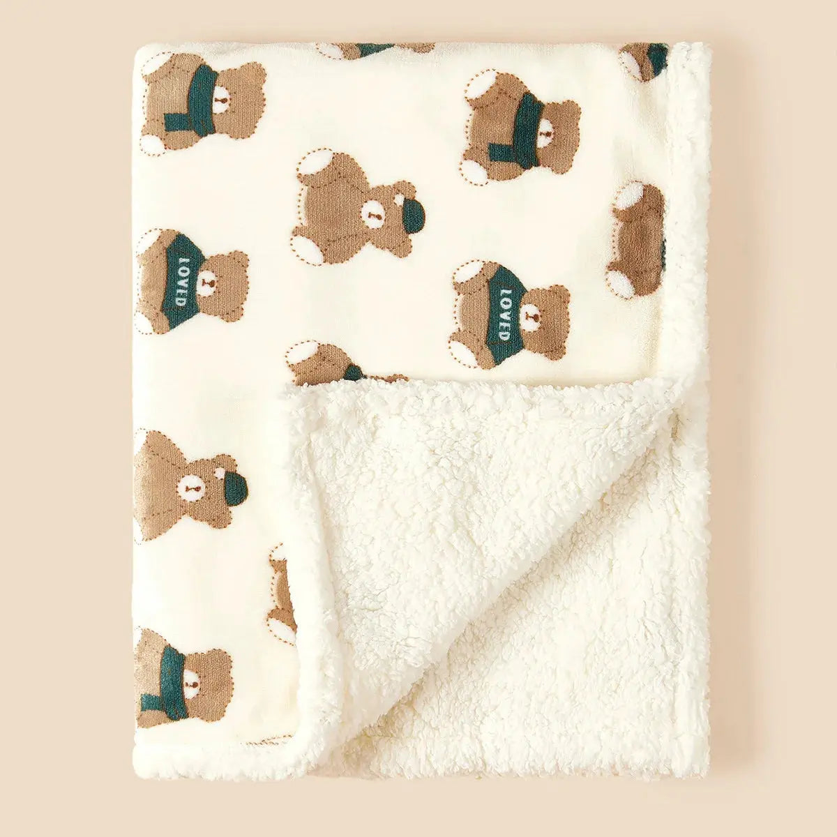 Couverture hiver chaude pour bébé