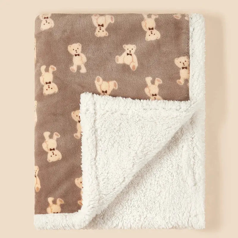 Couverture hiver chaude pour bébé