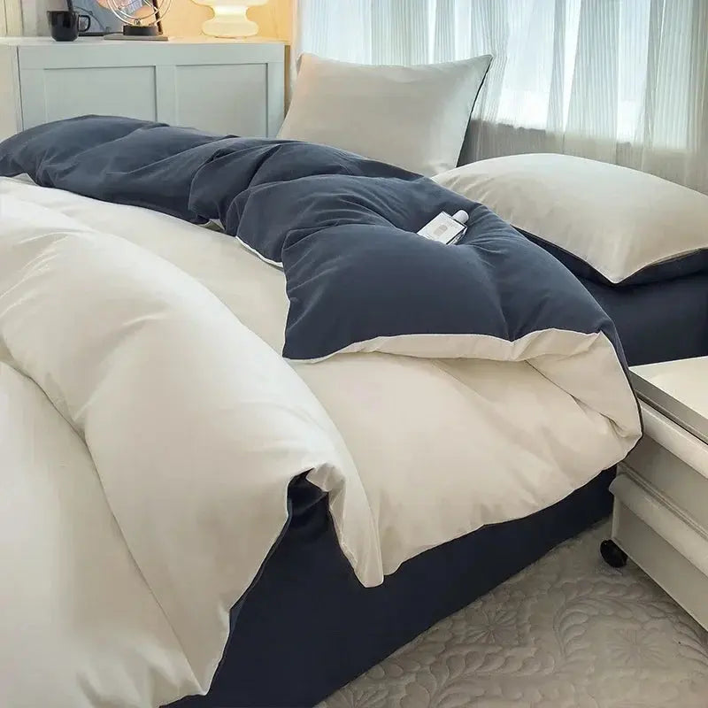 Couverture literie avec couette