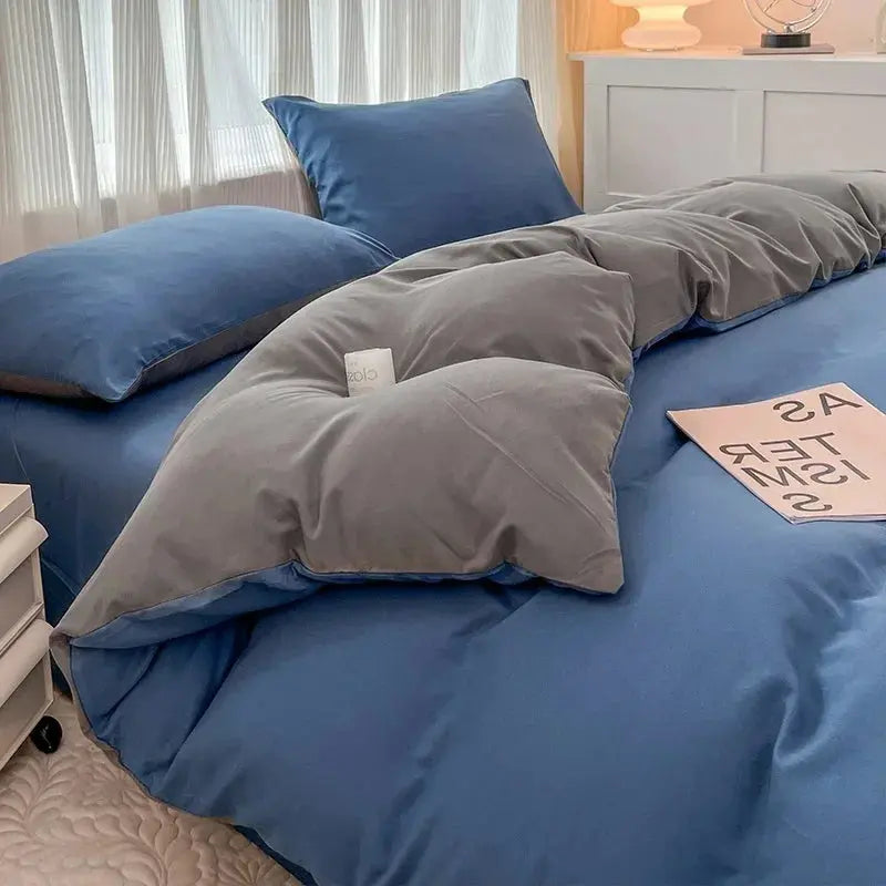 Couverture literie avec couette