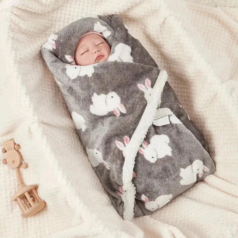 Couverture pour bébé chaude lapin
