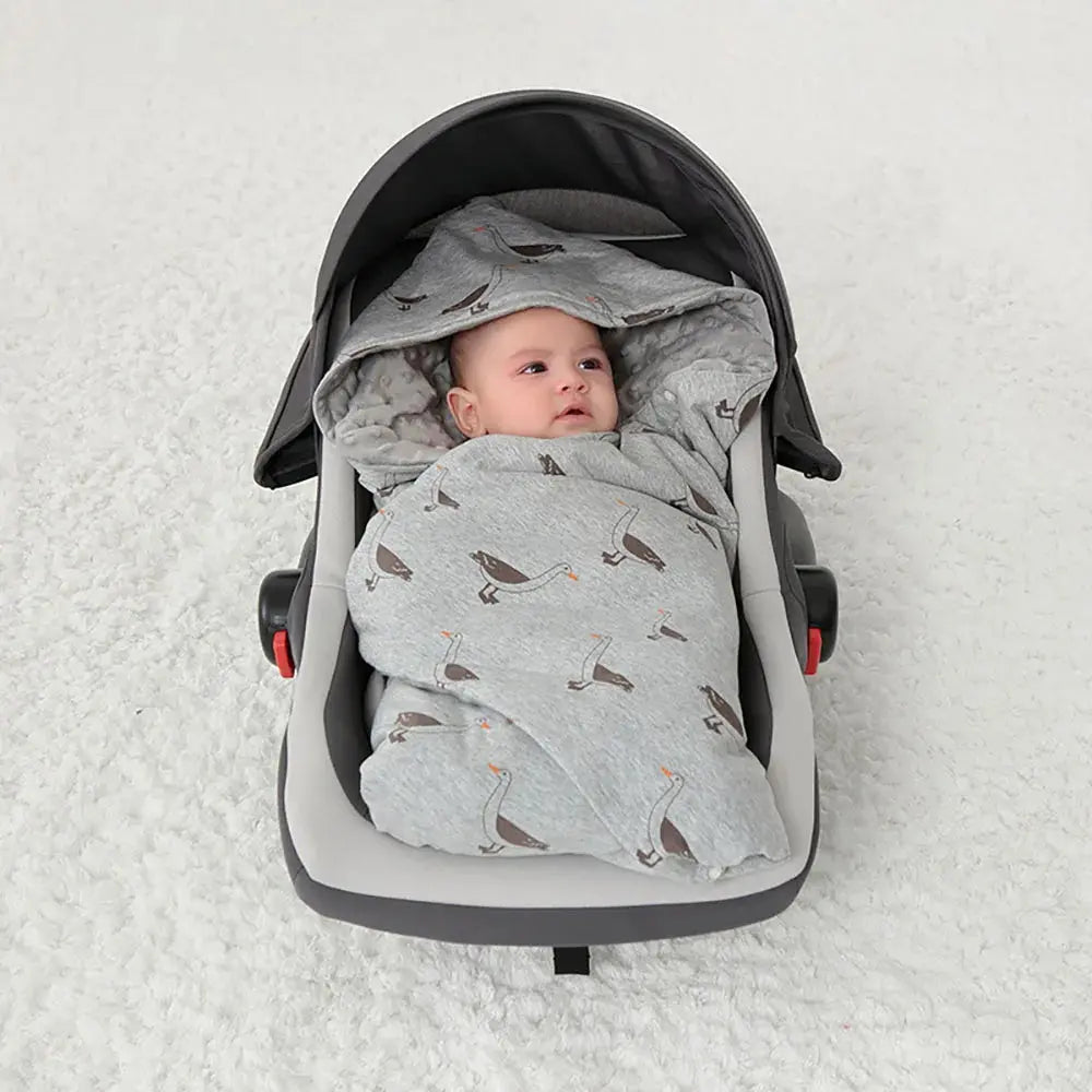 Couverture pour porte bébé canard