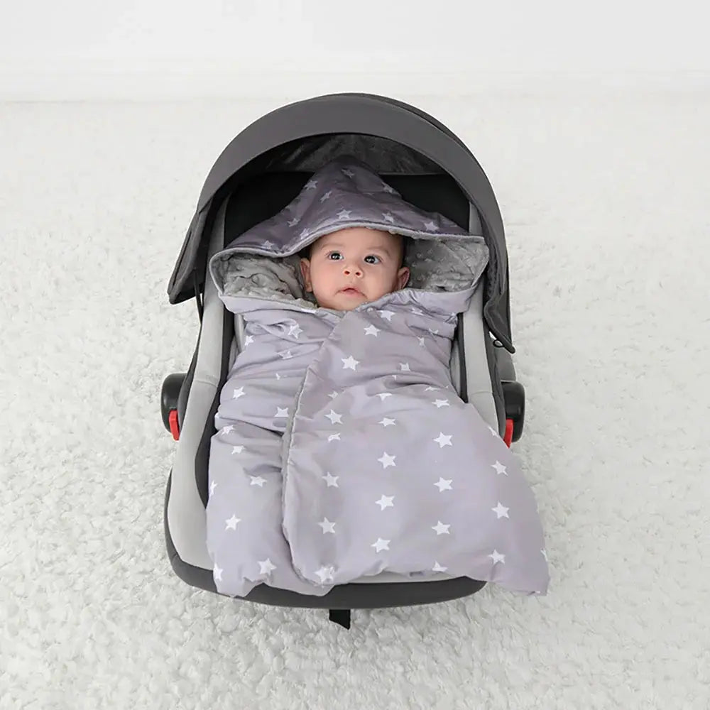 Couverture pour porte bébé étoile