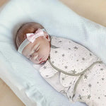 Couvertures et bonnets pour bébé en coton - Vignette | Couvertures Cosy
