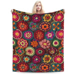 Couverture au crochet Coloré pour lit et canapé - Vignette | Couvertures Cosy