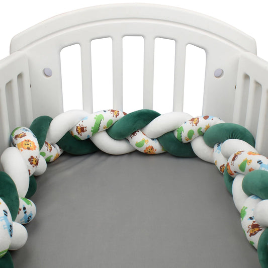 Tour de Lit Bébé Tressé – Décoration Douce et Cocooning Couvertures Cosy