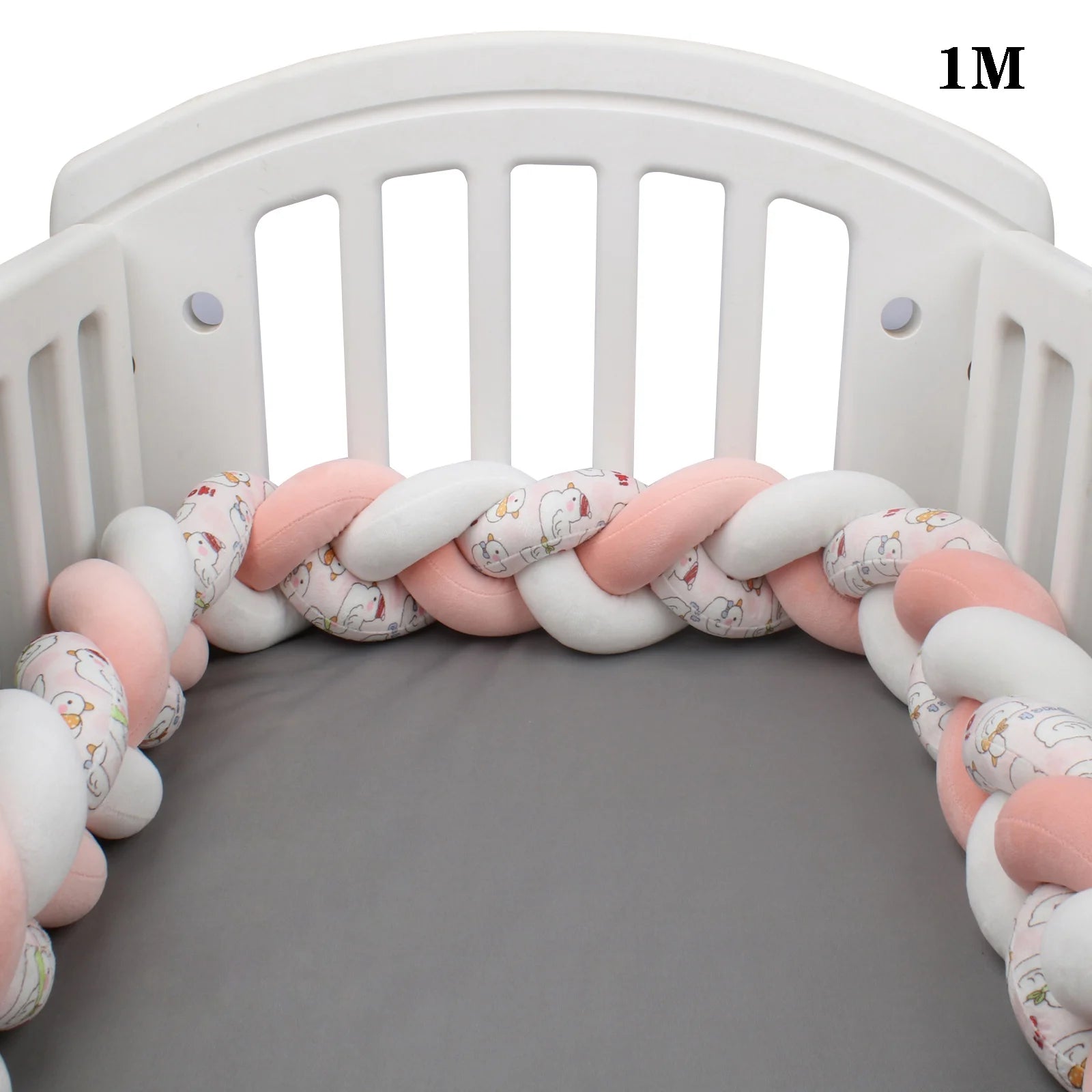 Tour de Lit Bébé Tressé – Décoration Douce et Cocooning Couvertures Cosy