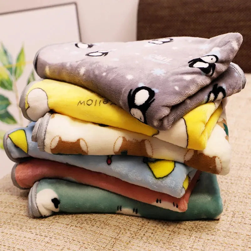 Couverture en flanelle douce pour chien et chat Ma boutique